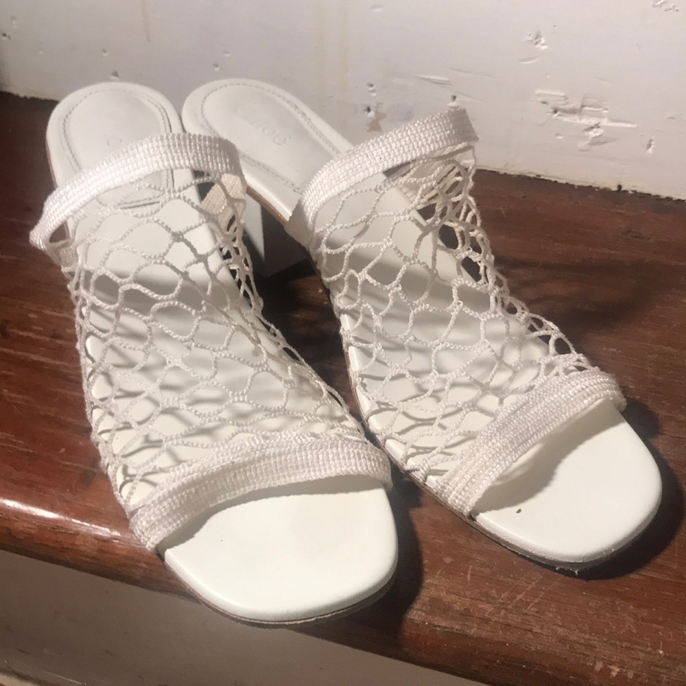 Chloé Netted Heels